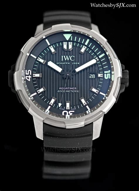 iwc 2000 m aquatimer|iwc aquatimer price.